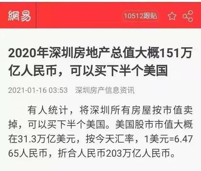 深圳实际人口超2200万,商品房有189万套,房价不涨太难了