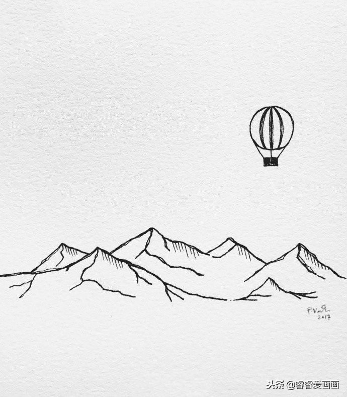 儿童公园简笔画彩色场景风景人物,幼儿风景简笔画大全最简单漂亮