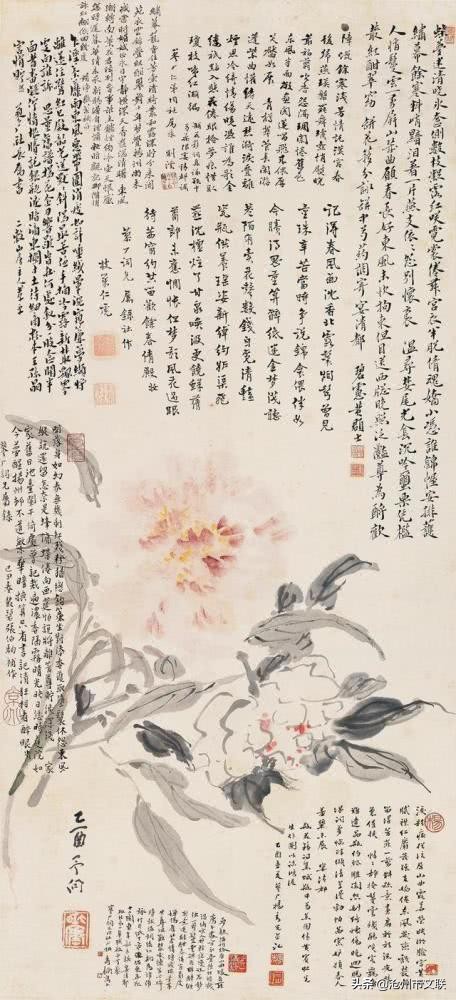 齐白石黄宾虹花鸟作品,山水画大师黄宾虹作品赏析
