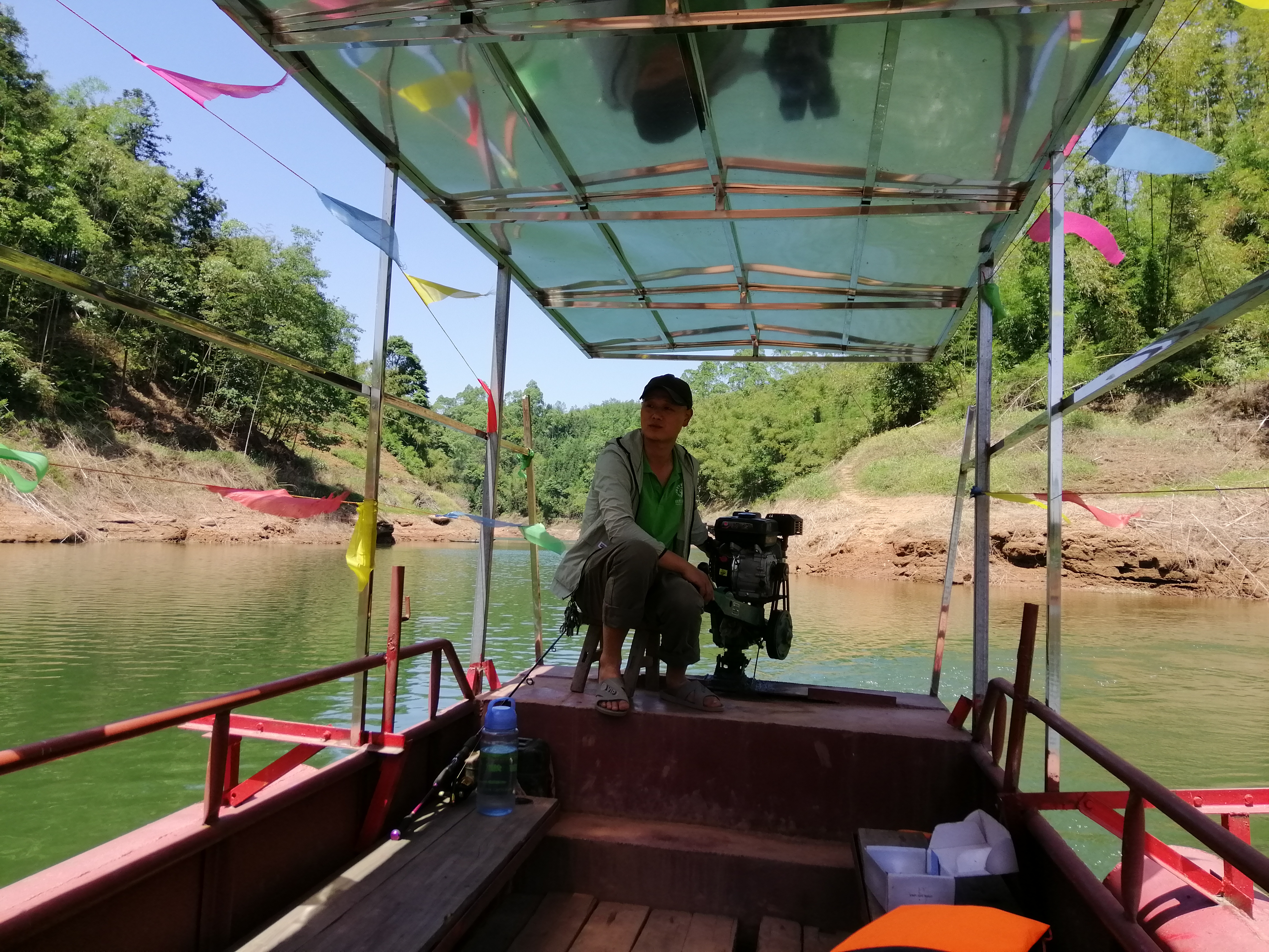 探钓深山水库,总岗山水库钓位