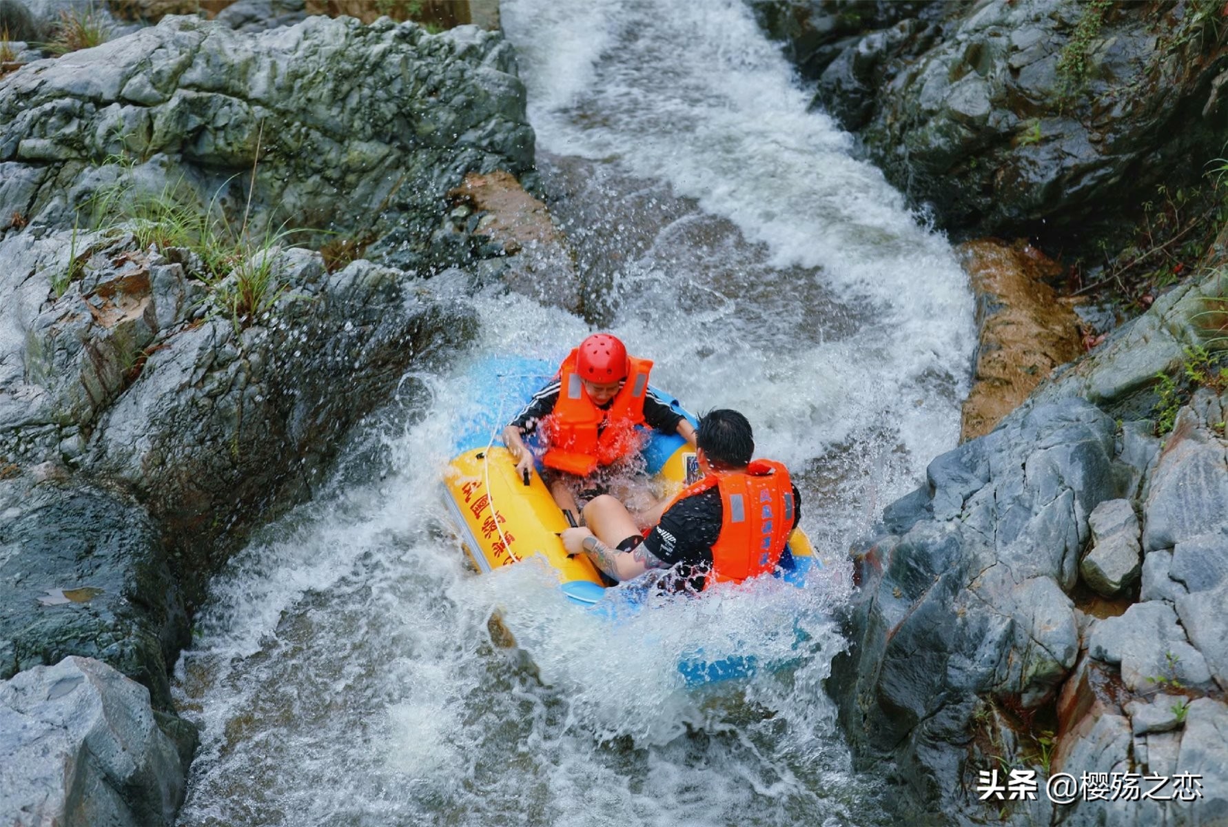 天柱山探险漂流景区,天柱最顶级漂流