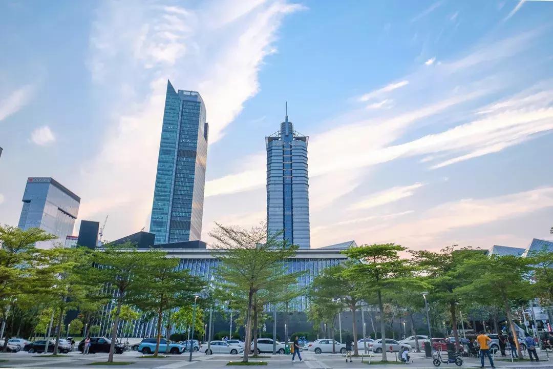 福田大地的变化,福田中心区变化