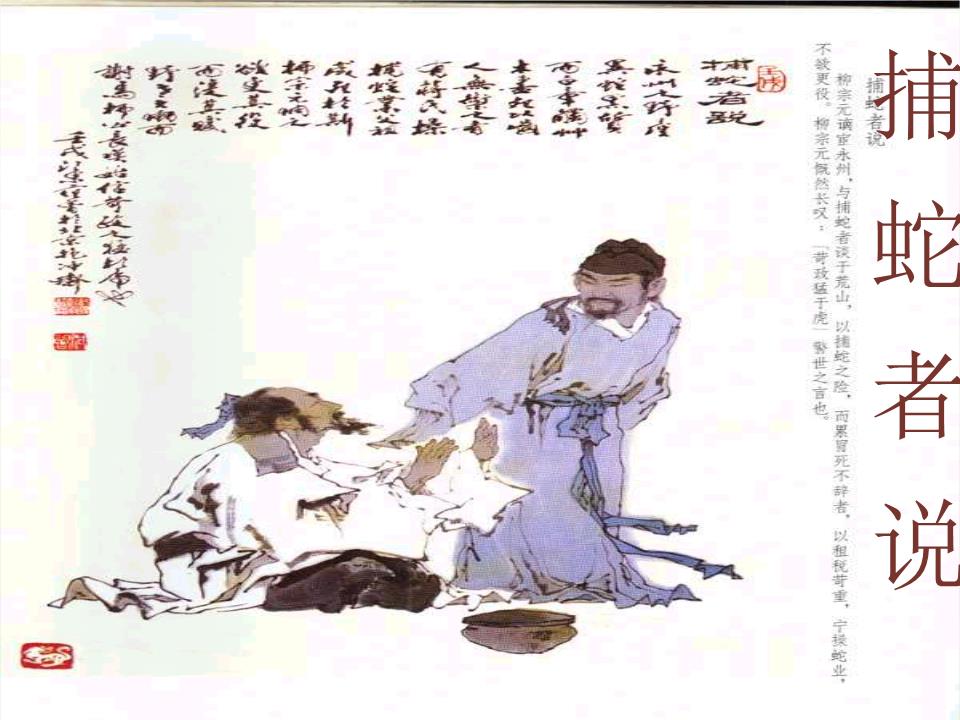 捕蛇者说原文及翻译拼音版,捕蛇者说原文及翻译读后感