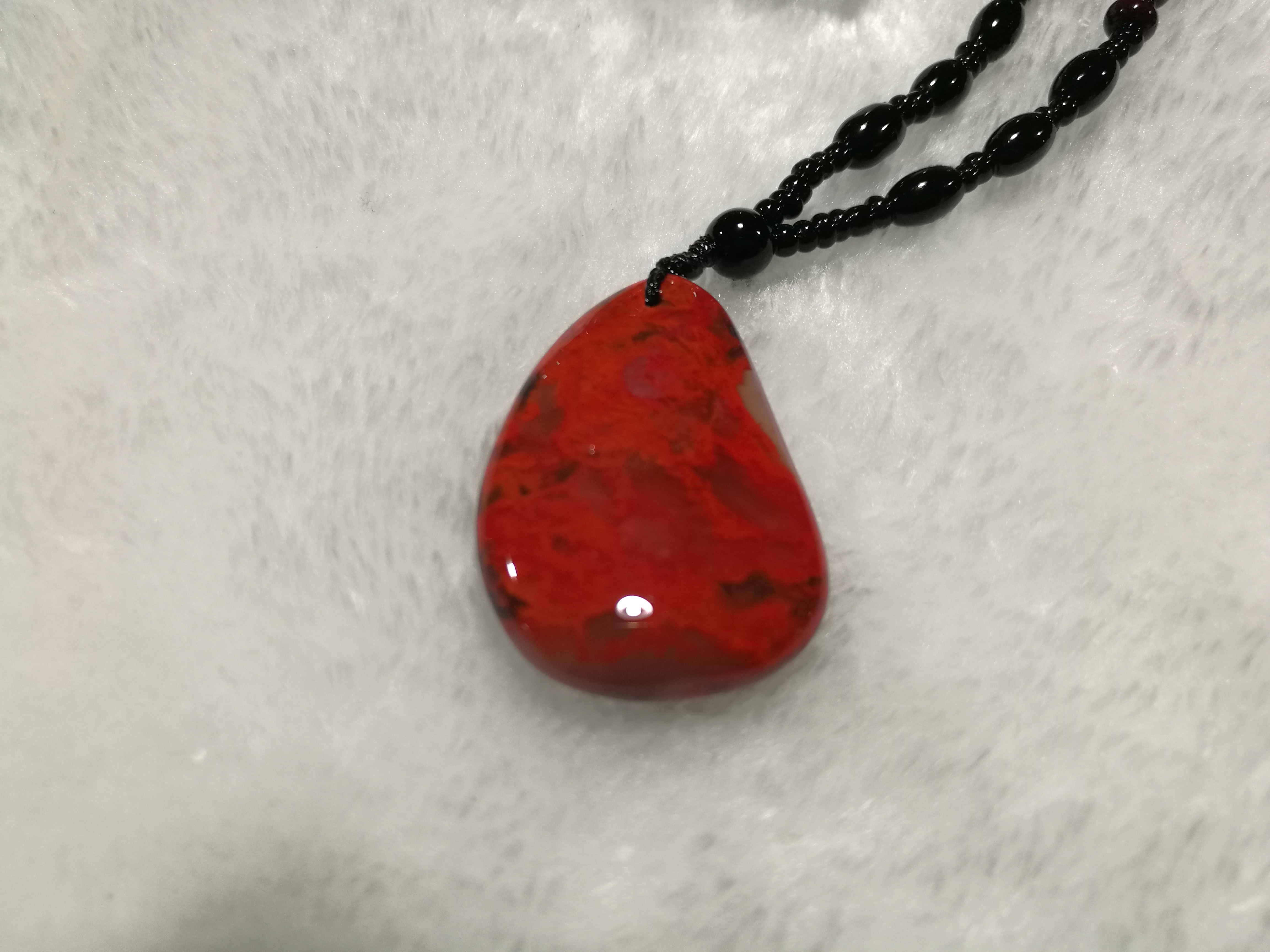 奇葩问妖魔的鸡血石