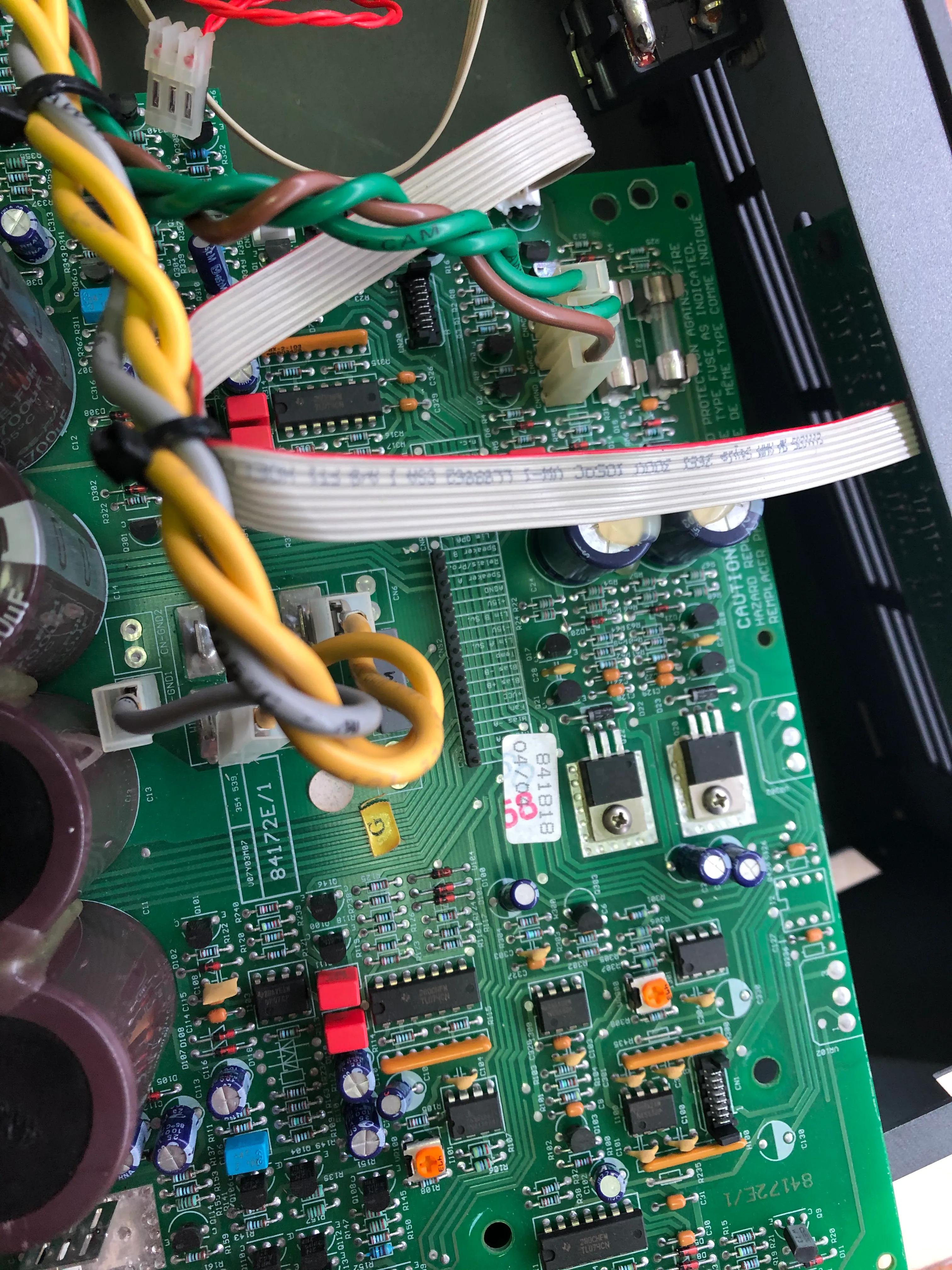 专业功放维修电路图,功放显示屏修理