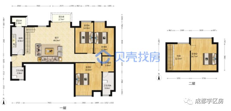 建设路附近学区房,热门双半径学区房