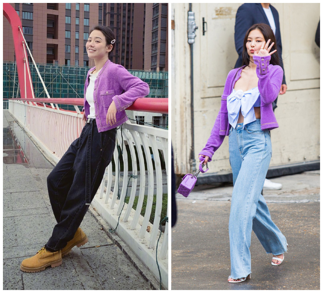 穿3万外套被jennie秒杀,被嘲像地摊货!马思纯瘦了就能逆袭吗?