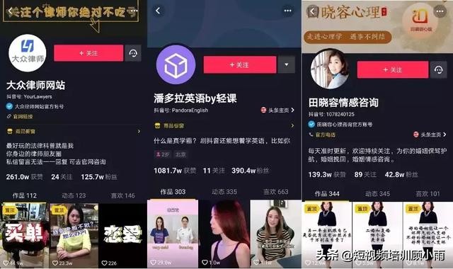 短视频7大热门行业梳理,带你打造行业短视频号