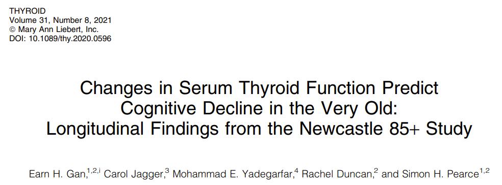 高龄老人tsh偏高t4偏低t3正常,长寿老人tsh偏高