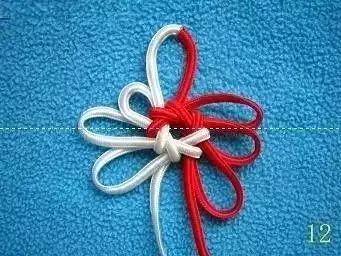 弹力绳穿珠子收尾打结方法,手串绳隔珠结的打结方法