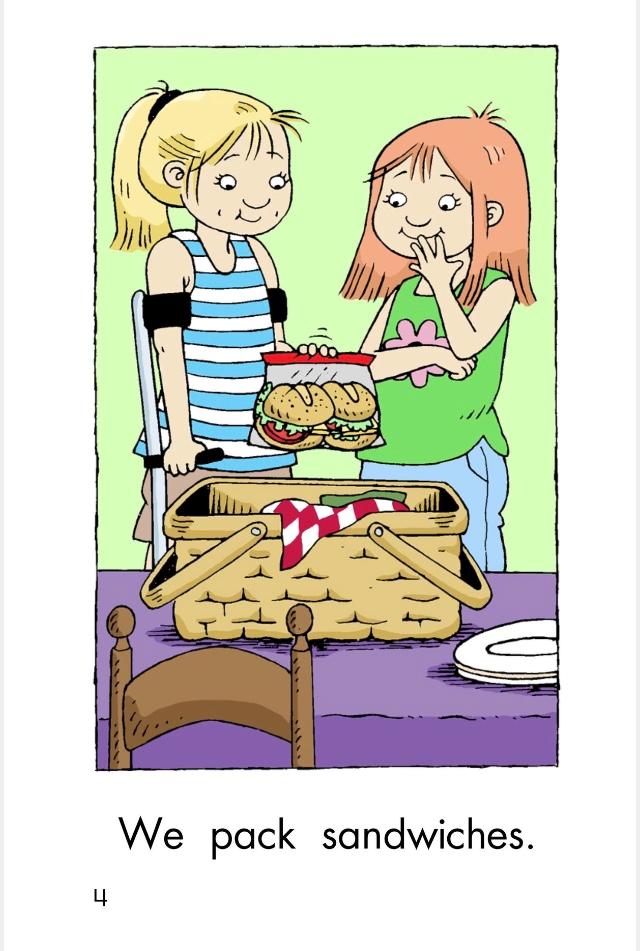 绘本故事食物的旅行,绘本故事去野餐