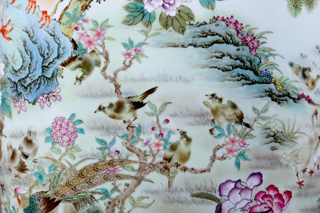 丹凤朝阳百鸟朝凤,丹凤朝阳百鸟争鸣尊价格多少