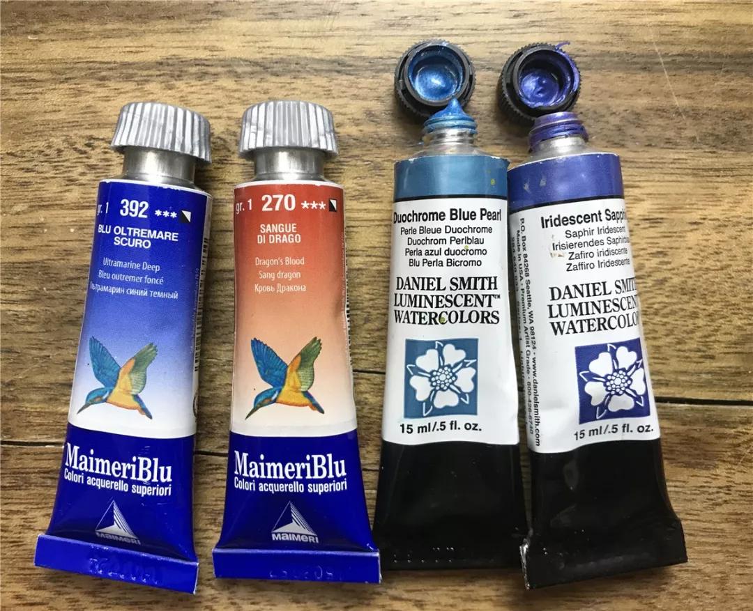 100幅风景写生水粉画教程,如何画雪景图水彩画教程