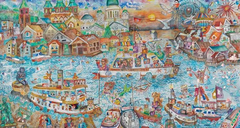 艺术者付甦丁典：香画王国与浪漫仙境