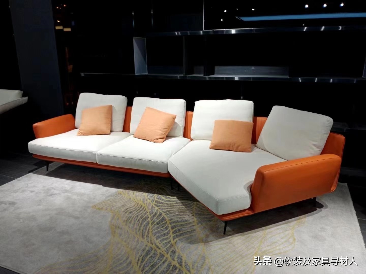 极简美式沙发,意式极简皮沙发top1