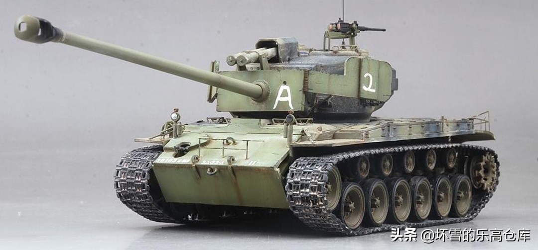 射豹勇士：小鲁班积木M26潘兴二合一套件评测