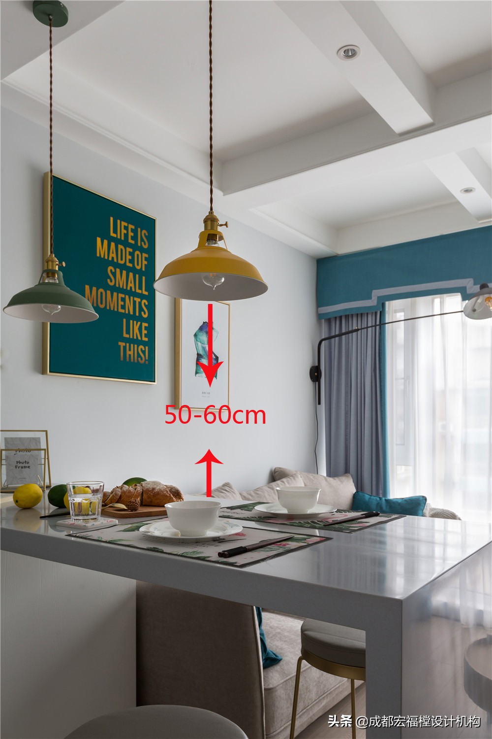 餐吊灯安装位置,吊灯安装与地面的距离