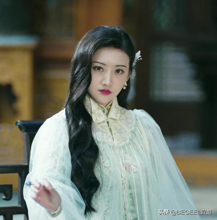 景甜的旗袍风,景甜时尚优雅小旗袍