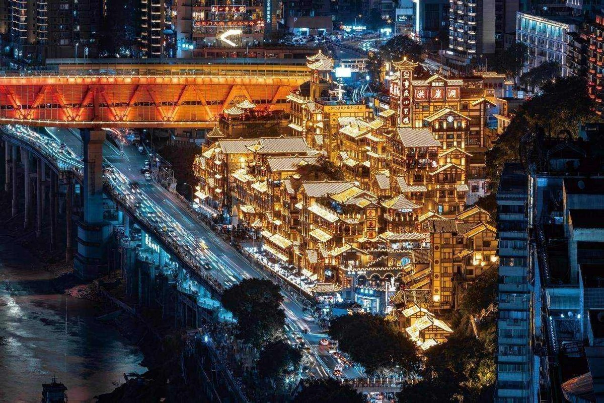 重庆的夜美得令人心碎照片,重庆的夜晚多么梦幻让人陶醉