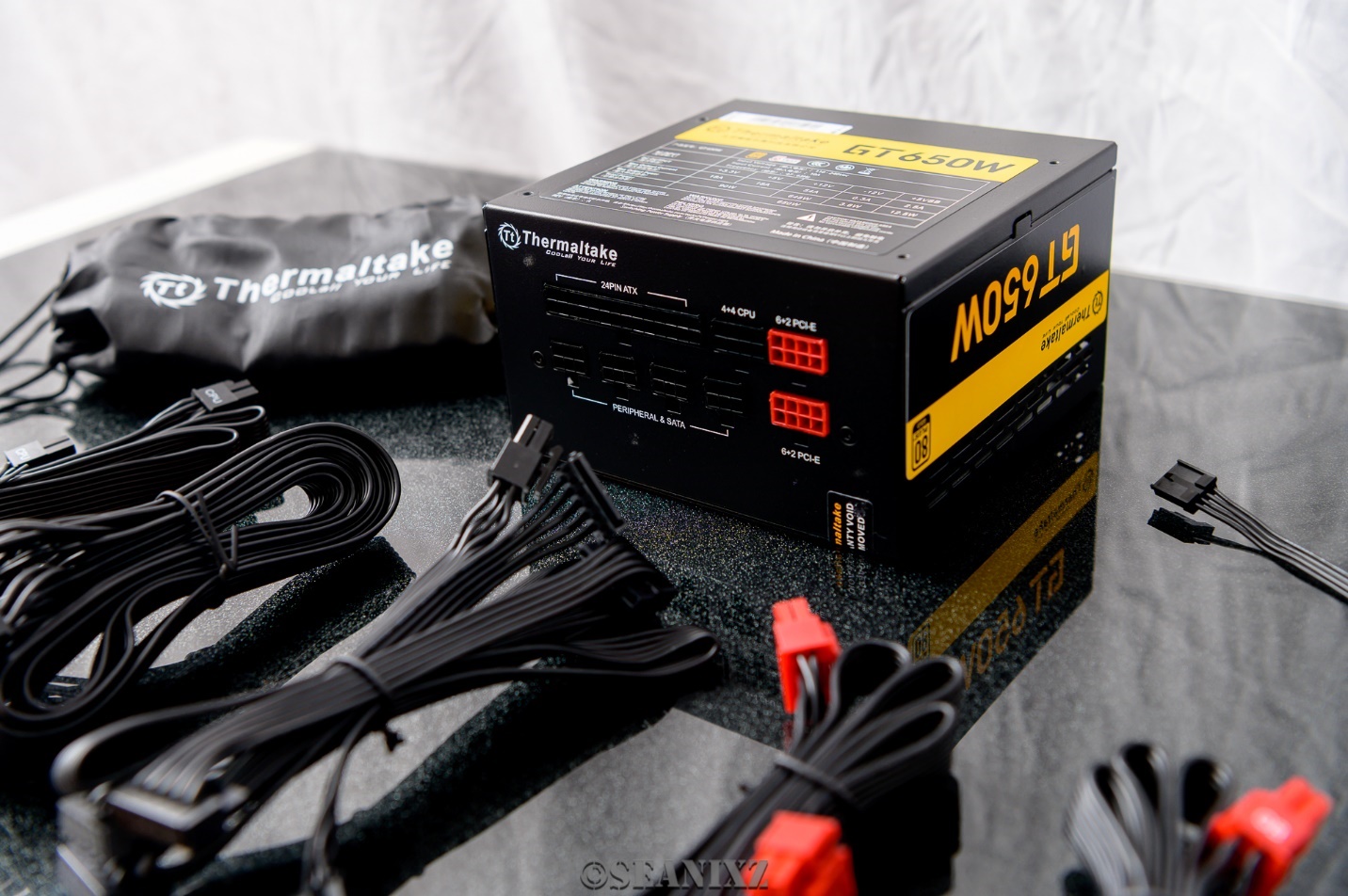 全能千元级机电套装：TT挑战者H6+GT650金牌全模组电源