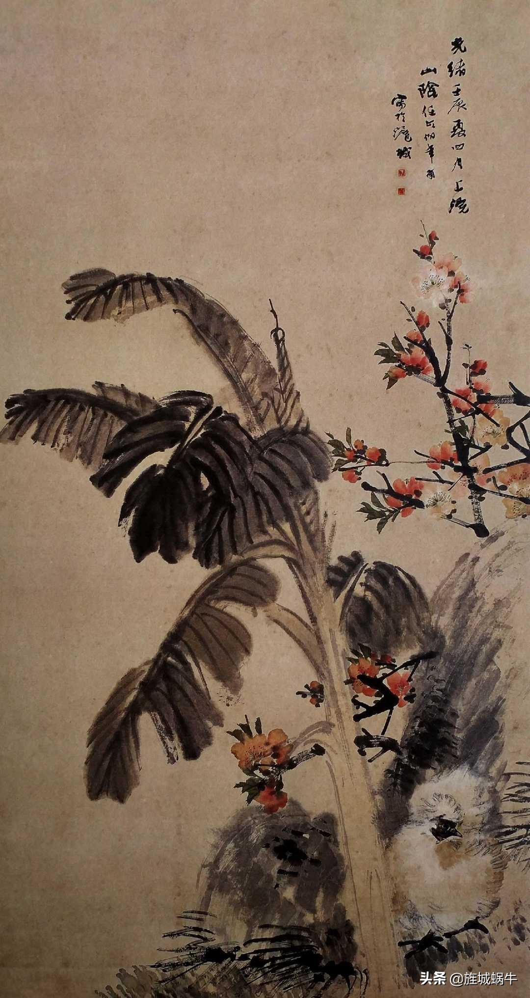 他以笔墨捕捉迎风腾飞的鸟雀、轻灵鲜活的花蕾