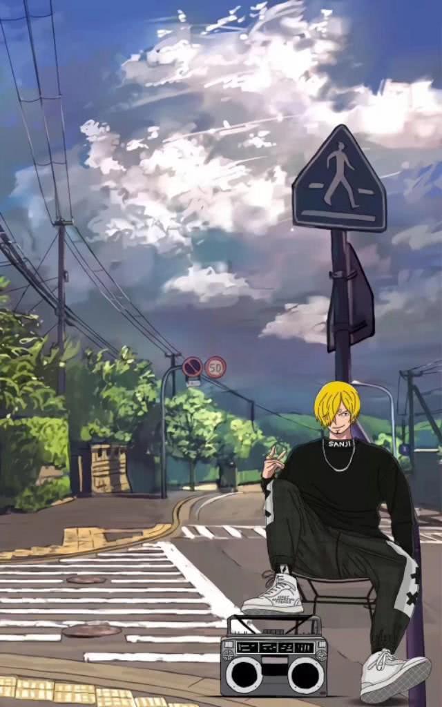 海贼王服装秀索隆,海贼王人物穿潮服