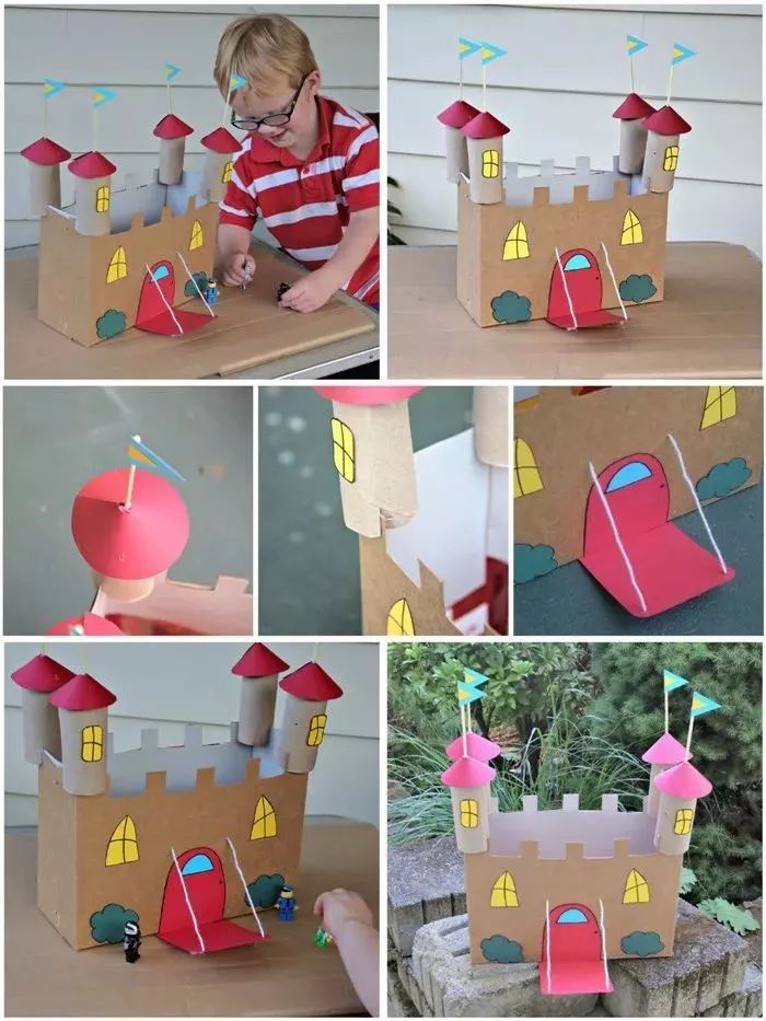 用迷你塑料盒子做小玩具,用保鲜袋做好玩又简单的玩具