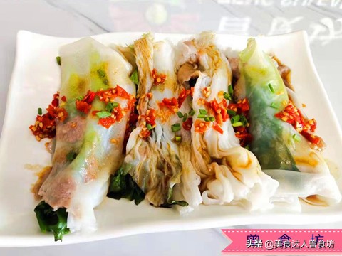 石磨肠粉正宗做法,石磨肠粉米浆配方视频