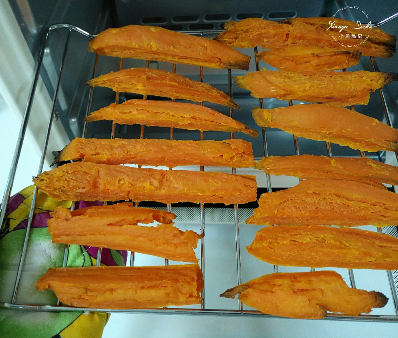 整个小红薯干怎么做,在家白薯干制作方法