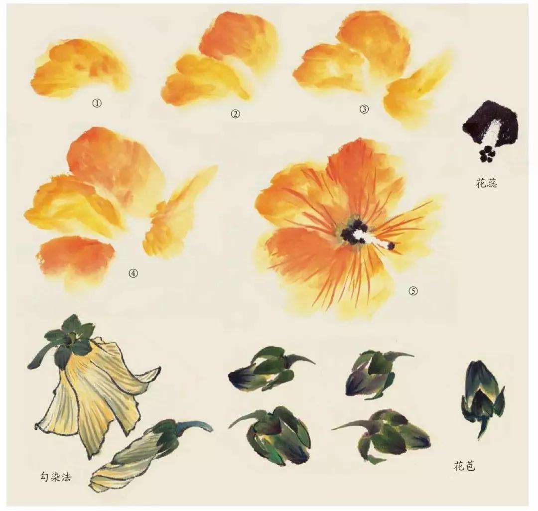 国画春景花鸟图,正是春天好风景