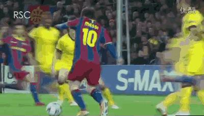 梅西观看自己过人,梅西过人的搞笑视频