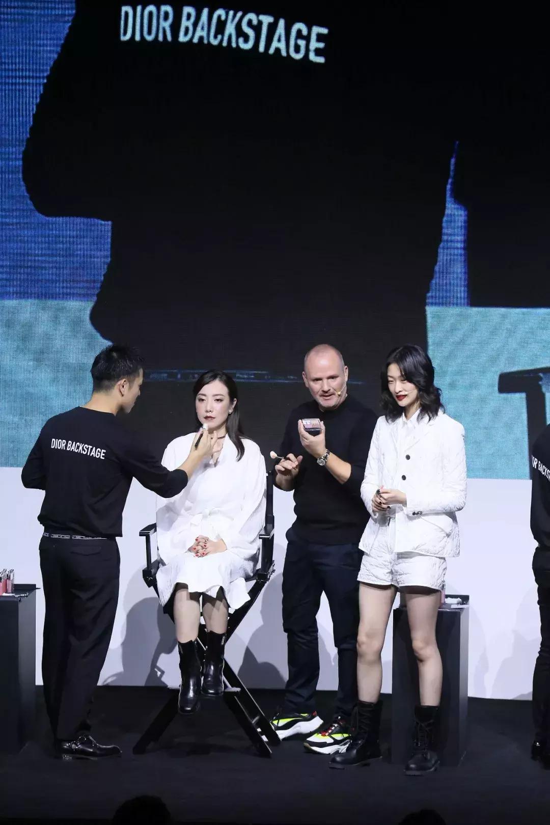 2018年dior妆容,dior明星彩妆