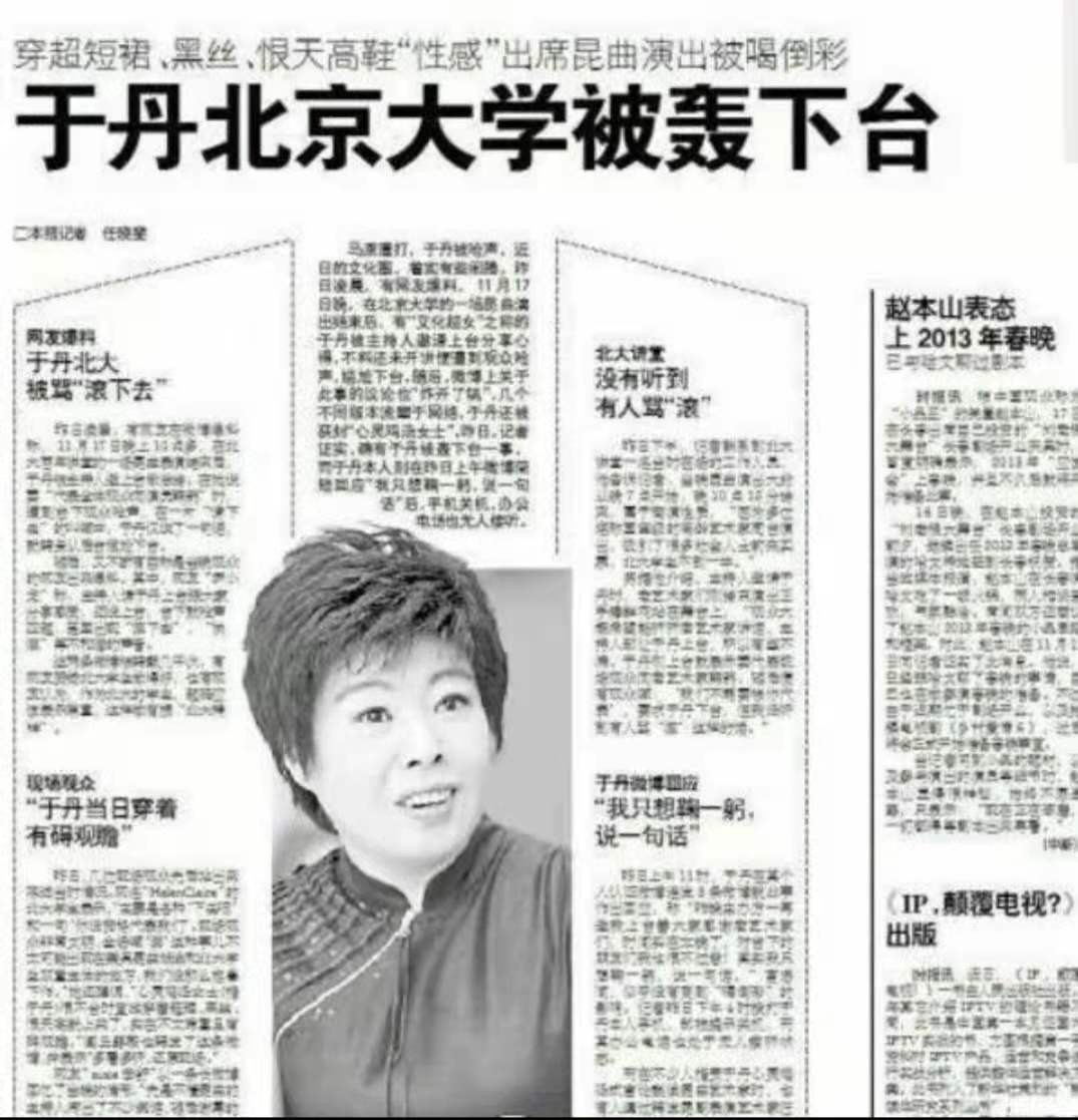 于丹的真实水平,于丹是如何跌下神坛的