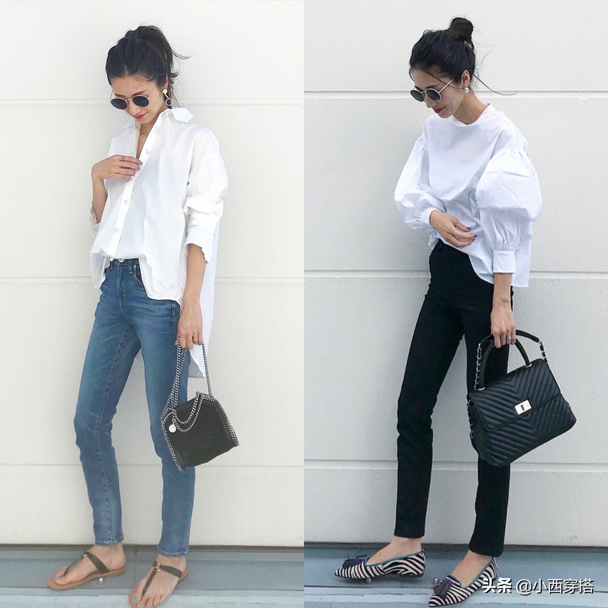 韩国穿搭ins时尚春夏穿搭,春夏季时髦穿搭