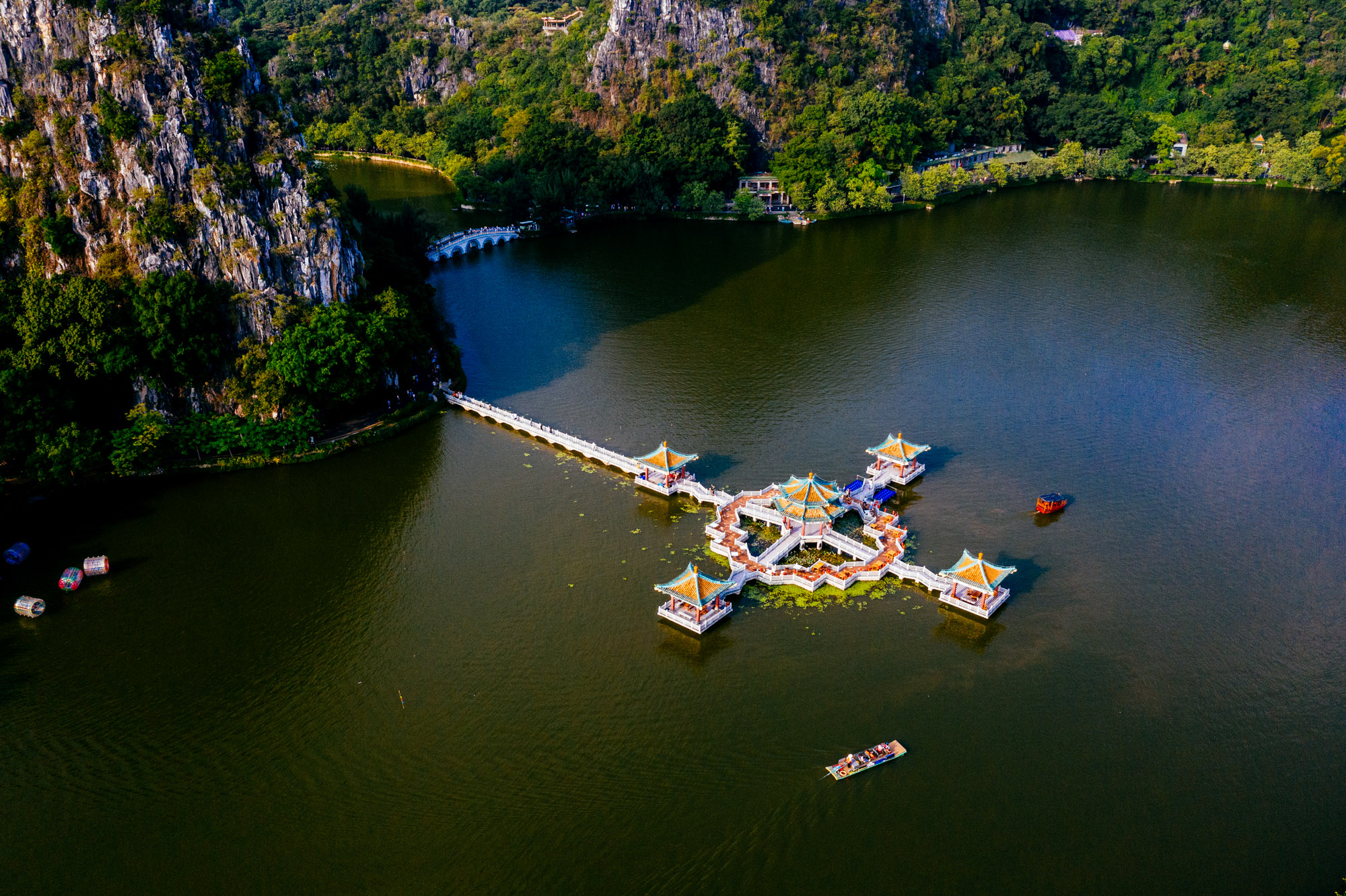 肇庆七星岩最美景点,肇庆七星岩主要景点