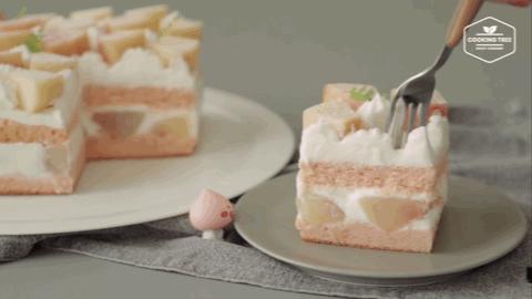 高颜值生日奶油蛋糕做法全过程,奶油生日蛋糕水果造型