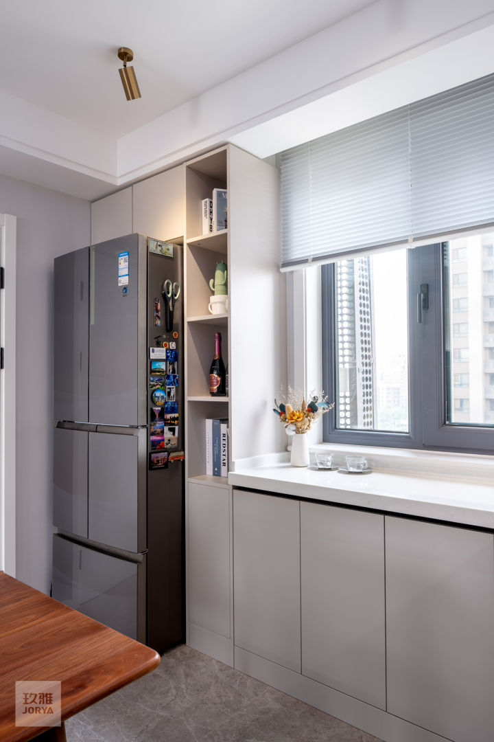 餐厅预留电视，终于实现了边做饭边追剧的愿望