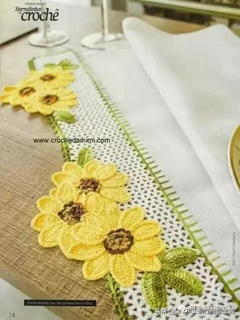 漂亮的钩针桌布衣,钩针钩织漂亮桌布衣图解