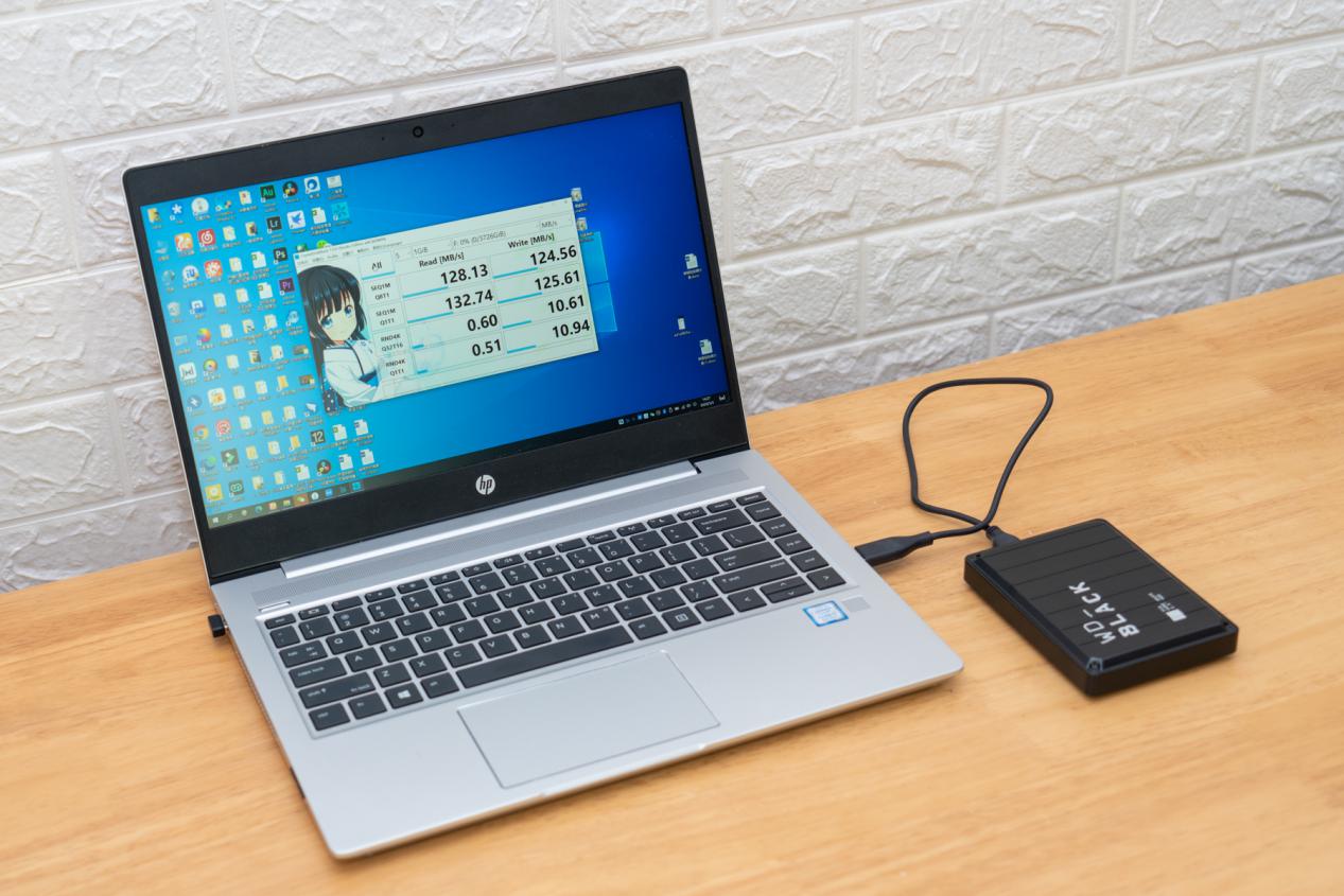 西数游戏硬盘p10评测,4tb实际容量