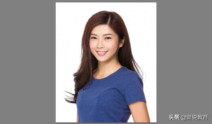 ps怎么给人物的头发上色,ps怎样给人物换头发