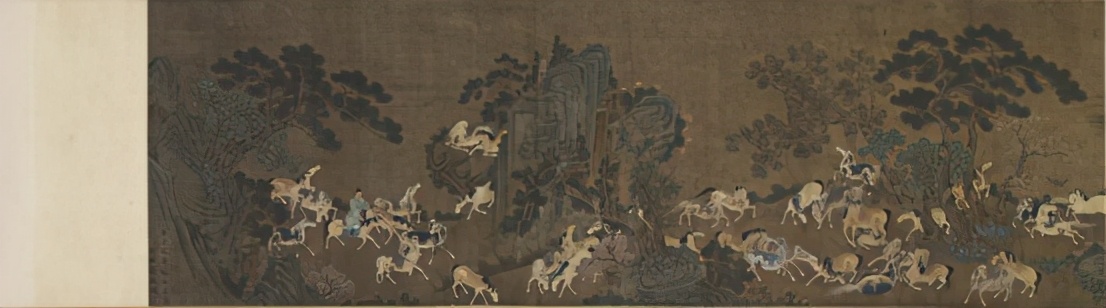 常玉群马图拍卖,常玉巨作群马首度亮相拍卖市场