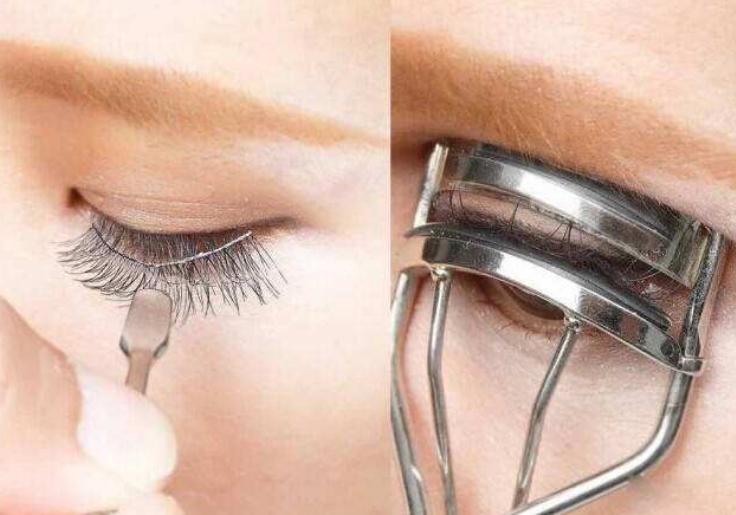 假睫毛不会粘贴,假睫毛眼头不会贴