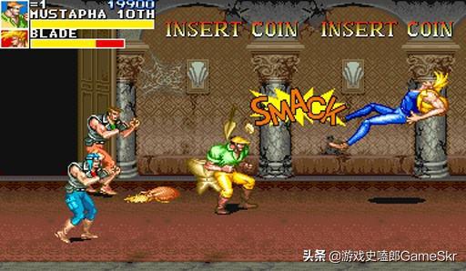 8090后童年经典游戏街机恐龙快打,街机经典超级快打恐龙叫什么名字