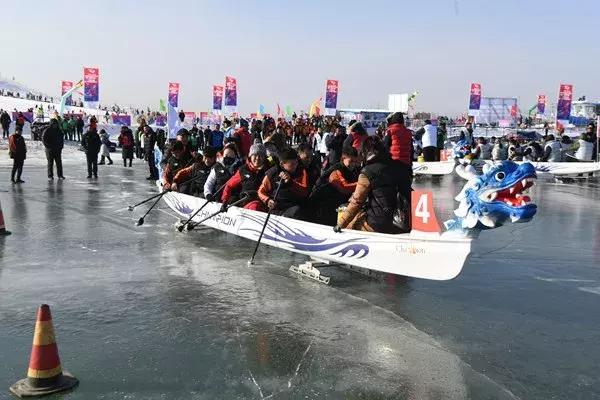 冰上龙舟赛火热开赛,冰上龙舟赛事视频