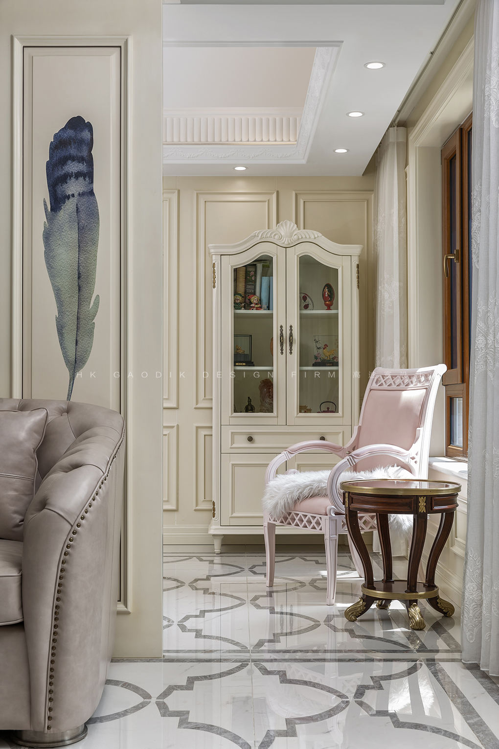 高迪愙实景|护墙板+石膏线,没有软装也超美!