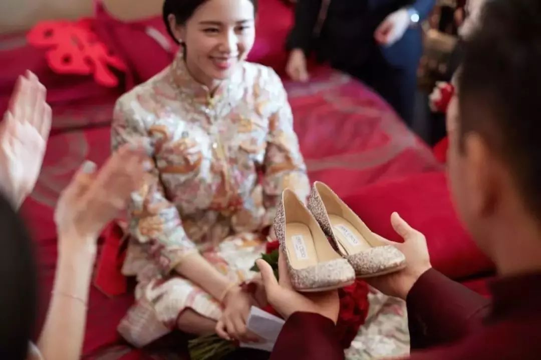林心如同款婚鞋,林心如和杨颖婚鞋