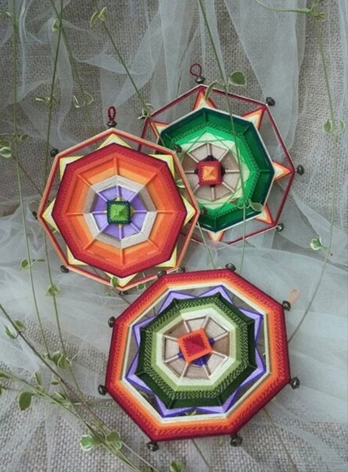 厉害，只用一次性筷子绕上毛线，开出曼荼罗花！附手工教程