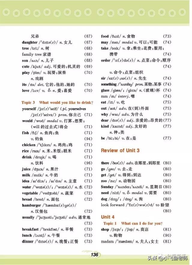 七年级下册英语仁爱版u5单词表,仁爱版初中英语七年级单词电子版