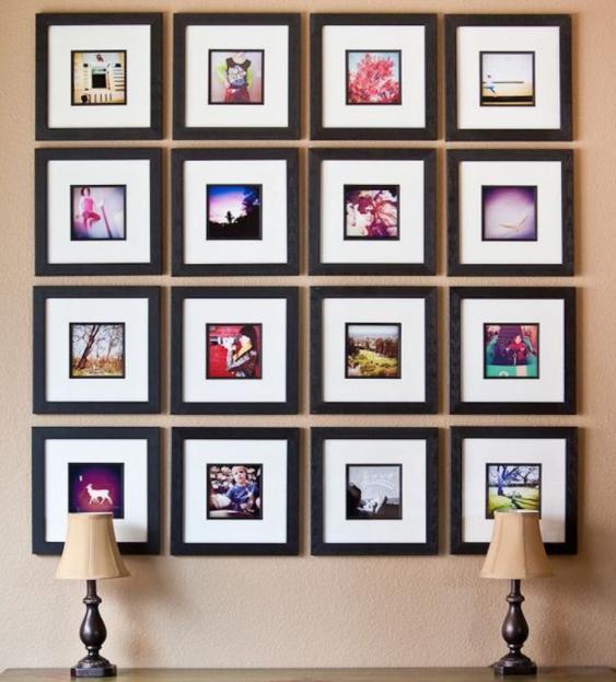 一面照片墙,一面好看的墙怎么拍