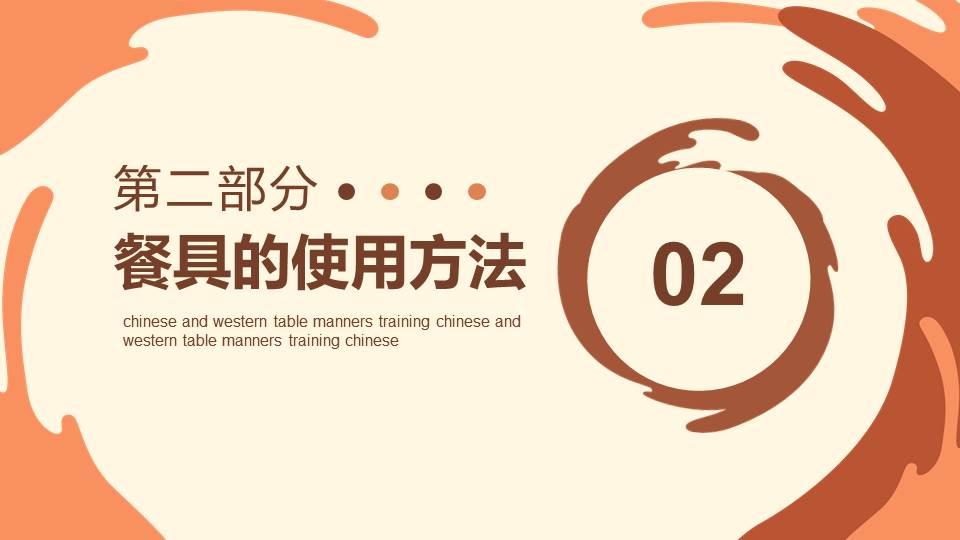 中西方餐桌礼仪培训PPT课件分享，共21P